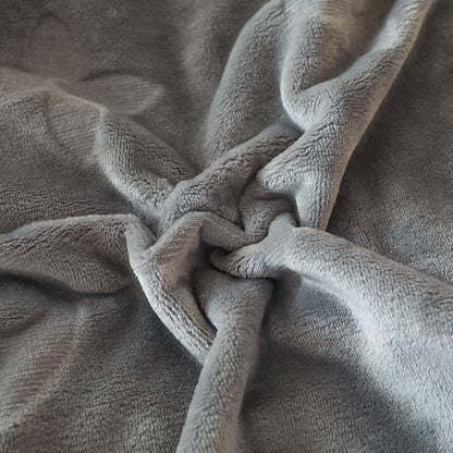 MonoFloral Milk Fleece Filled Blanket