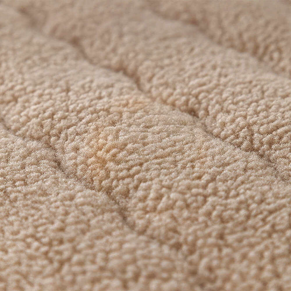 Creamy Soft Breathable Lambskin Couch Cover - Stylish Comfort