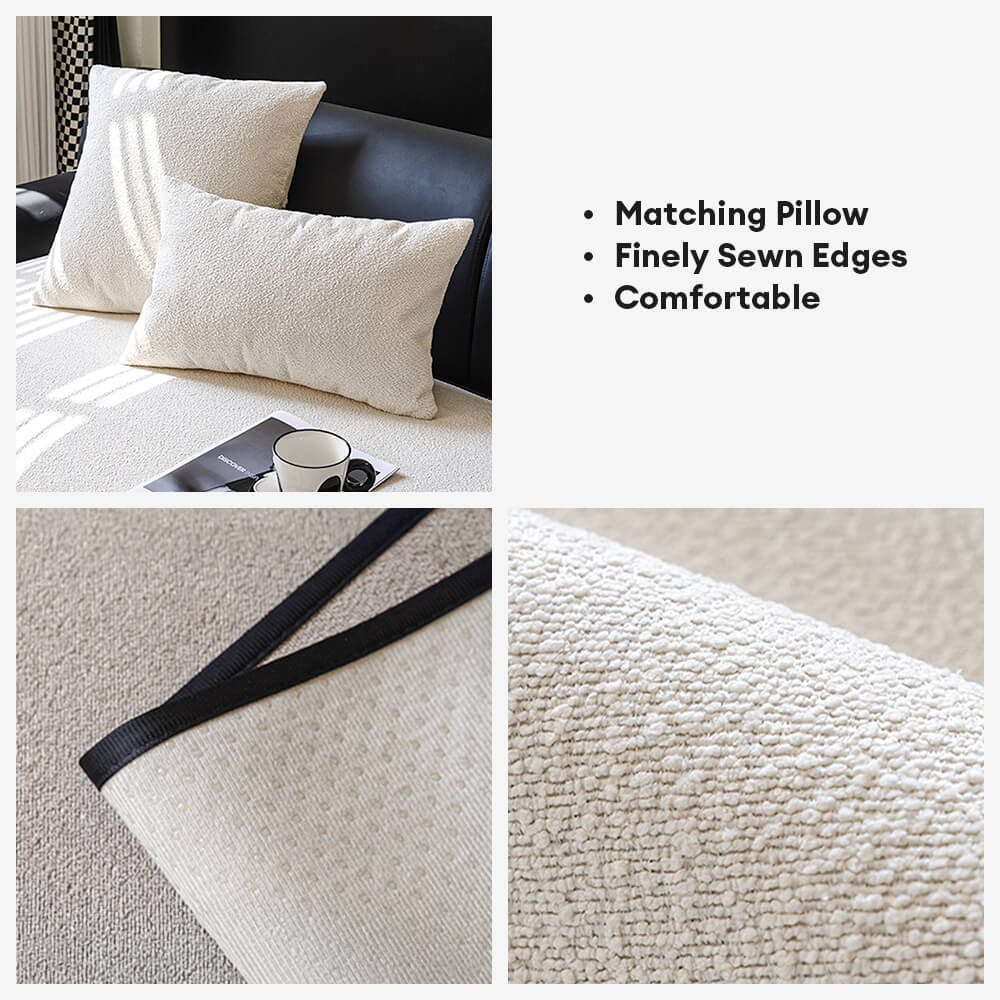 Waterproof Teddy Fleece Non-Slip Couch Cover for Pets