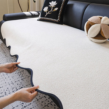 Waterproof Teddy Fleece Non-Slip Couch Cover for Pets