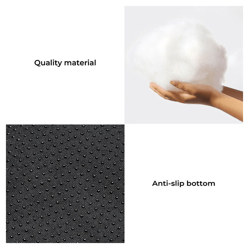 Cozy Fluffy Fuzzy Calming Dog Bed Sofa Protector Mat