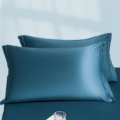 Coolest Silky Soft 100s Lyocell Fitted Sheet for Cozy Sleep