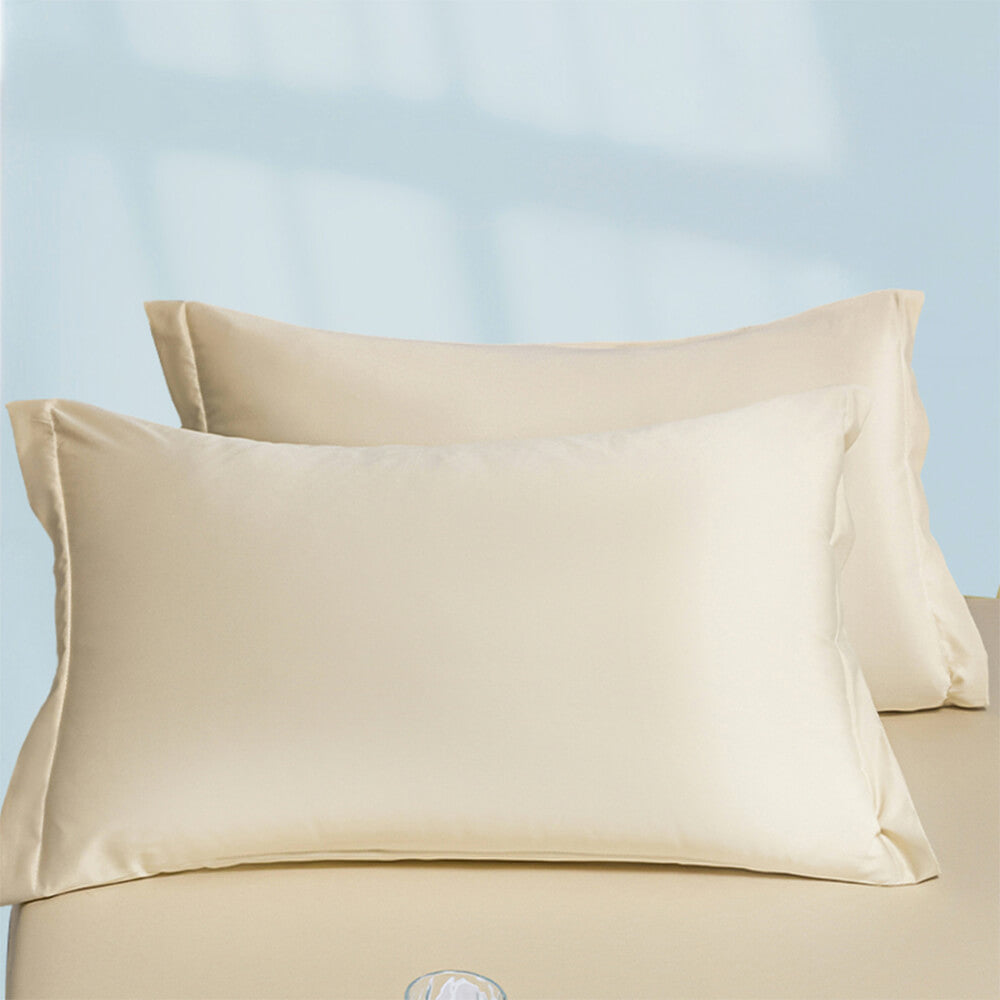 Coolest Silky Soft 100s Lyocell Fitted Sheet for Cozy Sleep