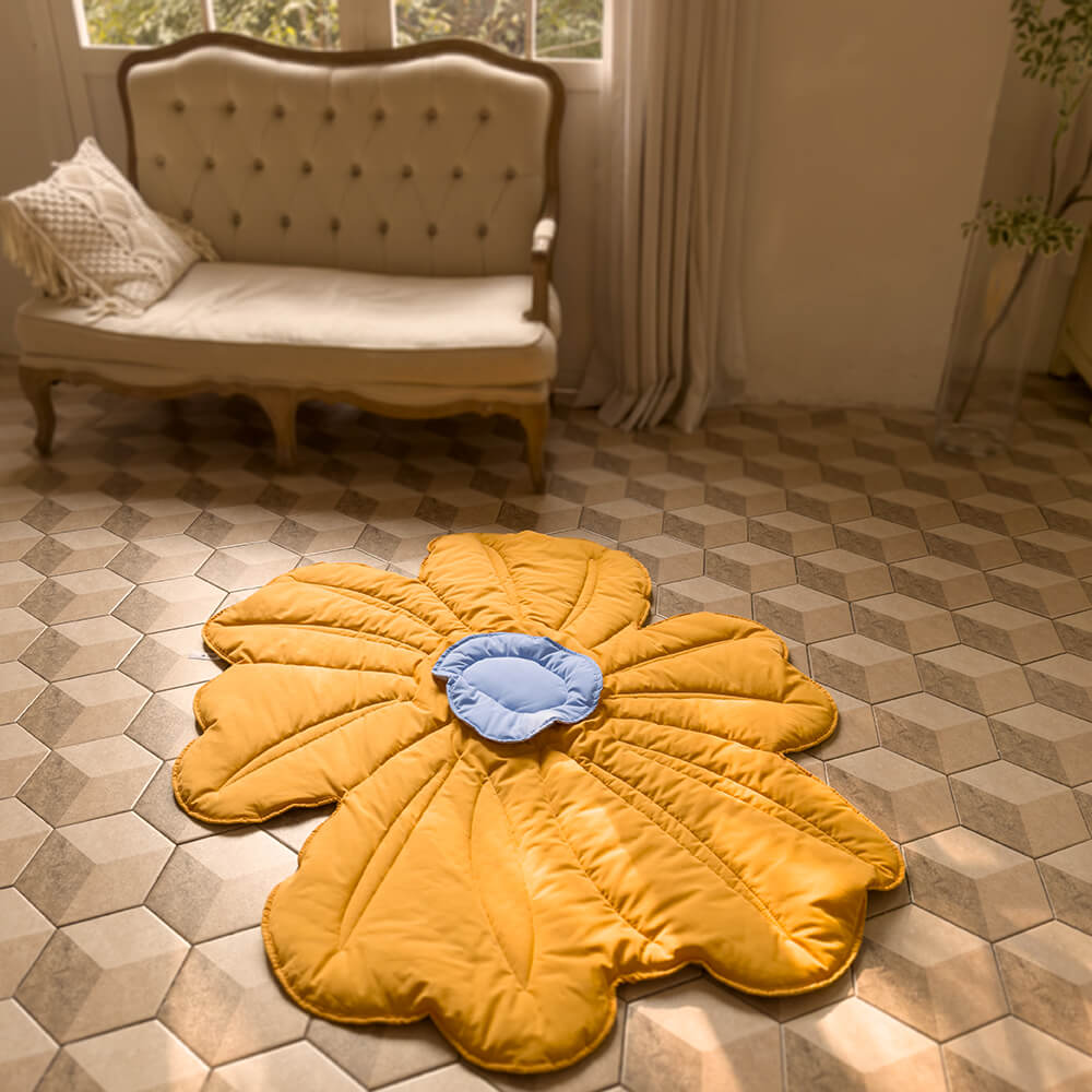 Super Large Flower Shape Human Mat Dog Blanket for Your Pets