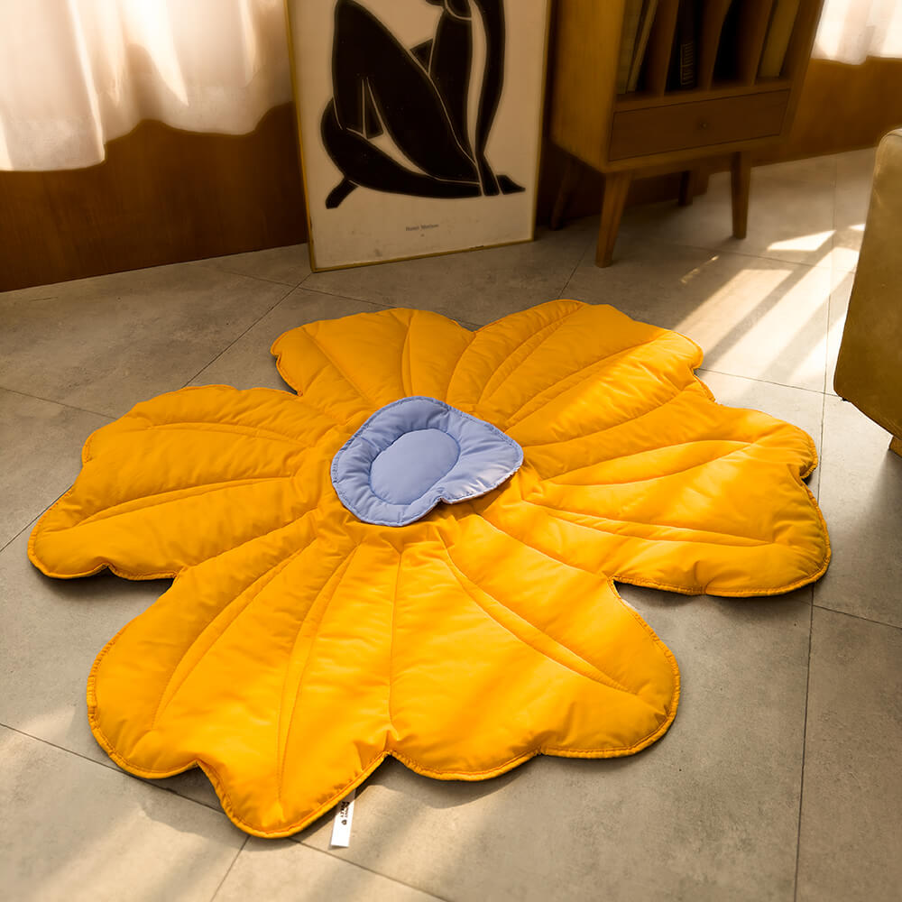 Super Large Flower Shape Human Mat Dog Blanket for Your Pets