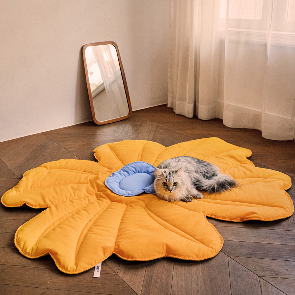 Super Large Flower Shape Human Mat Dog Blanket for Your Pets