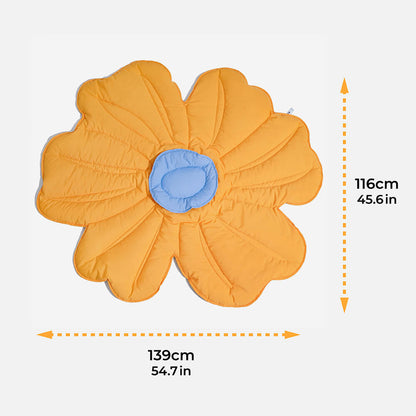 Super Large Flower Shape Human Mat Dog Blanket for Your Pets