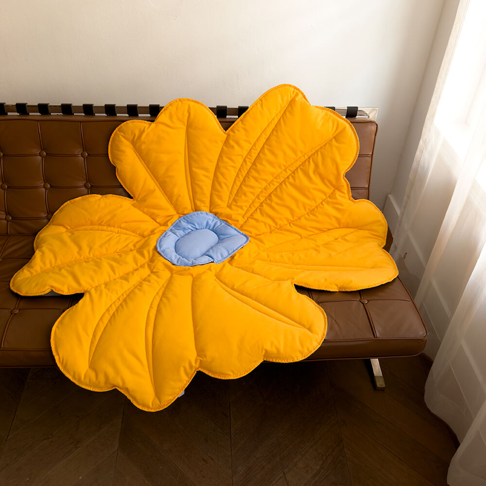 Super Large Flower Shape Human Mat Dog Blanket for Your Pets