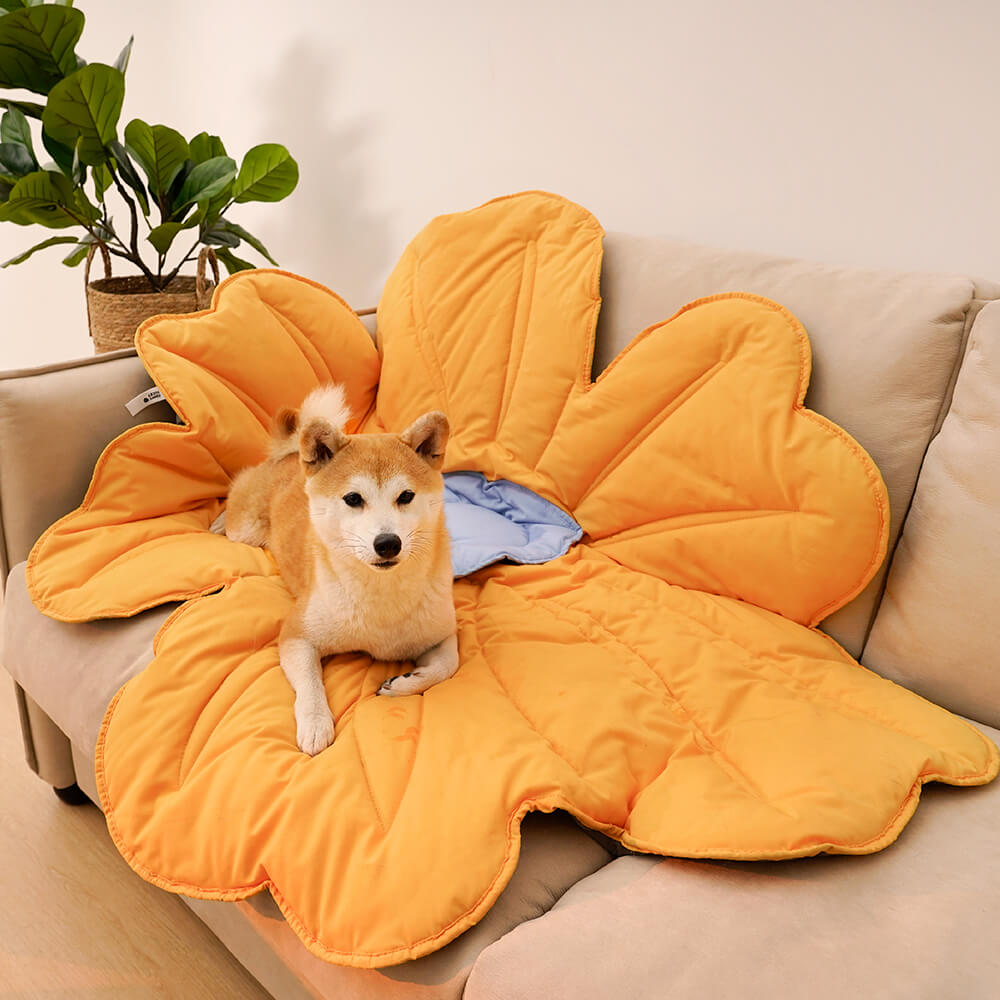 Super Large Flower Shape Human Mat Dog Blanket for Your Pets