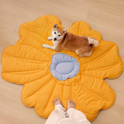 Super Large Flower Shape Human Mat Dog Blanket for Your Pets