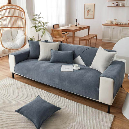 Herringbone Chenille Waterproof Couch Cover - Ultimate Protection