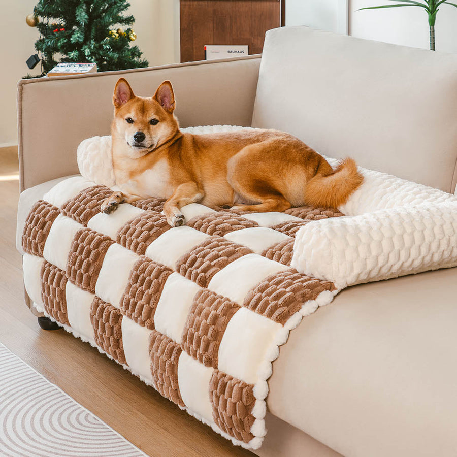 The CozyPlaid™ Couch Mat