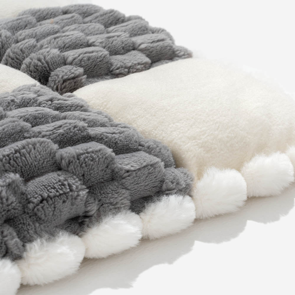 Plaid Cozy Sofa Protector Dog Mat - Stylish Comfort for Pets