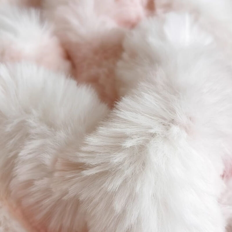 Luxurious Super Soft Faux Rabbit Plush Mattress Protector Sheets