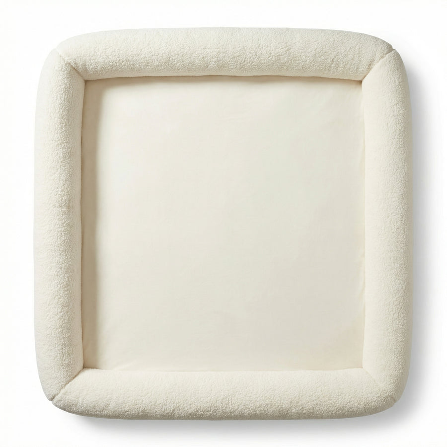CloudNest Bordered Bed Sheet