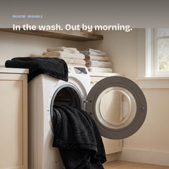 Black | In the wash, out by morning
