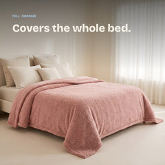 Blush | Covers the whole bed