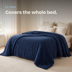 Navy | Covers the whole bed