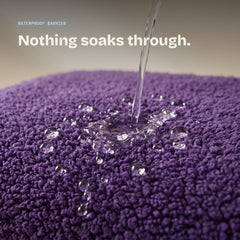 Purple | Nothing soaks through