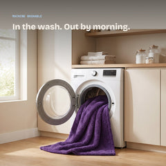 Purple | In the wash, out by morning