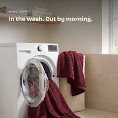 Red | In the wash, out by morning