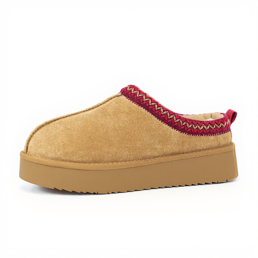 CloudWeave Braided Platform Slippers