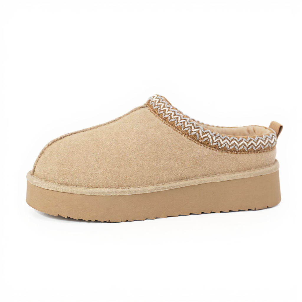 CloudWeave Braided Platform Slippers