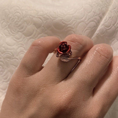 Rose Leaf Ring