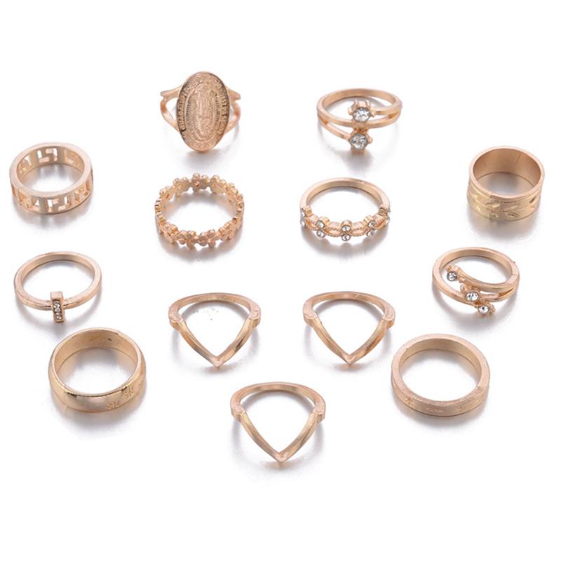 Mary Cross Ring  Set
