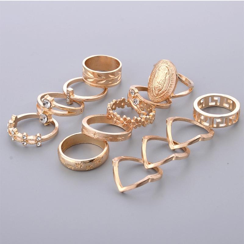 Mary Cross Ring  Set