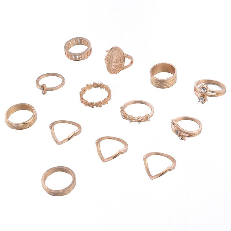 Mary Cross Ring  Set
