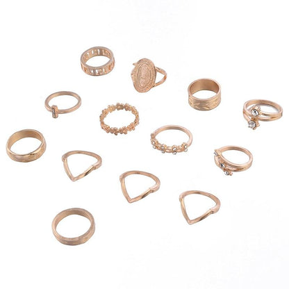 Mary Cross Ring  Set