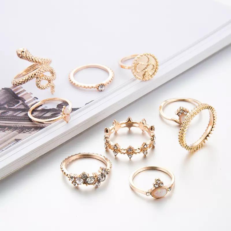 Serpentecae Ring Set