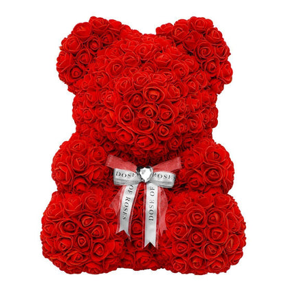 Teddy bear in Roses