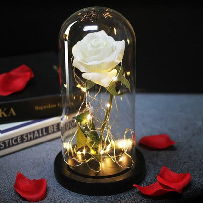 Eternal Rose - Bright White - Vintage Charmz