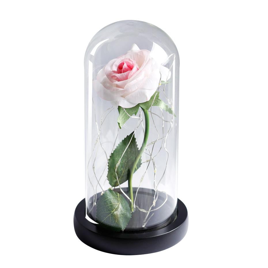 Eternal Rose - White / Luminous Rose - Vintage Charmz