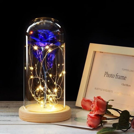 Eternal Rose - Luminous Blue - Vintage Charmz