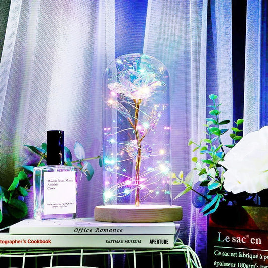 Eternal Rose - Luminous Galaxy - Vintage Charmz