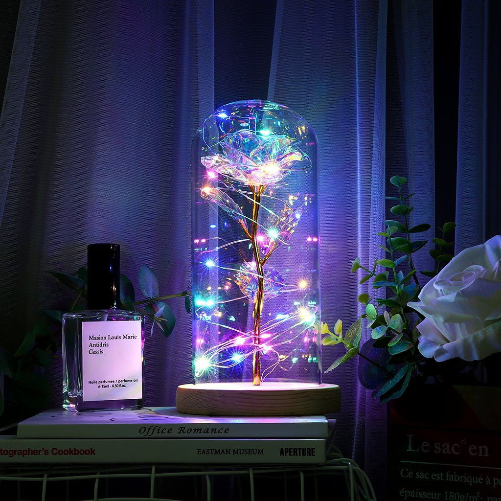 Eternal Rose - Luminous Galaxy - Vintage Charmz