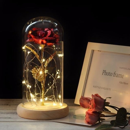 Eternal Rose - Gold / Luminous Red