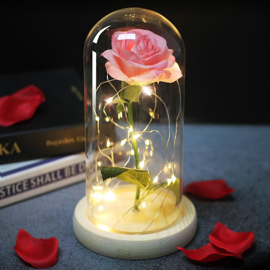 Eternal Rose - Luminous Rose - Vintage Charmz
