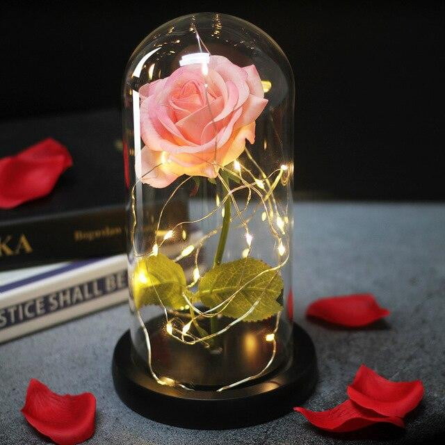 Eternal Rose - Luminous Rose - Vintage Charmz