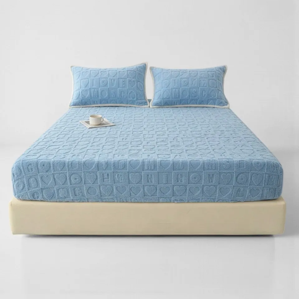 ComfyHeart Print Fitted Sheet